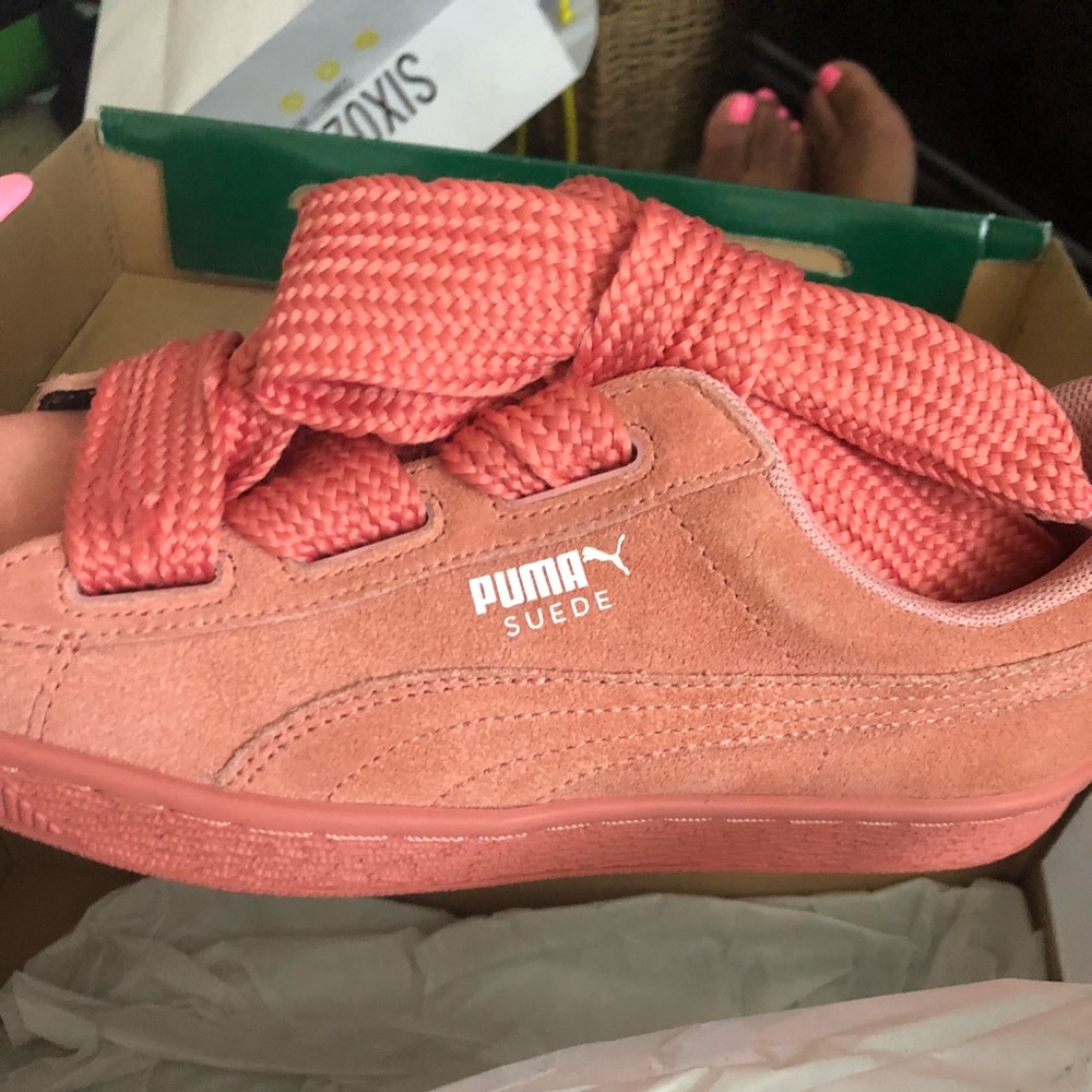 Suede Heart Jr Puma